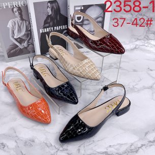 2358-1 THICK HEELS Block Heels high 2cm