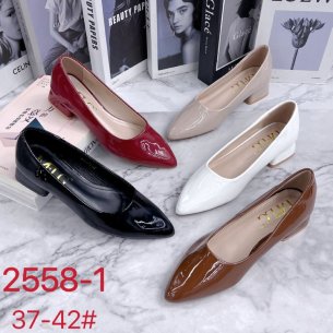 2558-1 THICK HEELS Block Heels high 2cm