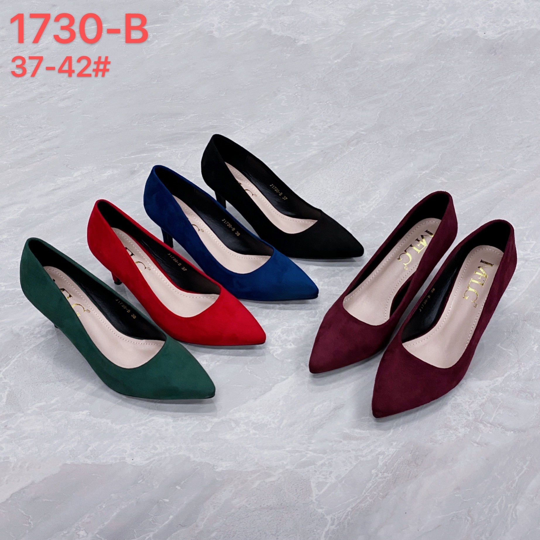 1730-B High heels stiletto Pumps