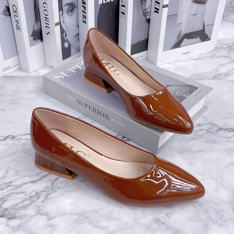 2558-1 THICK HEELS Block Heels high 2cm