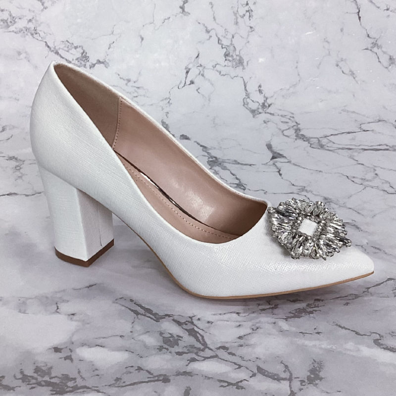 5298-6 THICK HEELS Block Heels chunky high 7cm